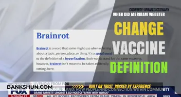 The Evolution of 'Vaccine': Merriam-Webster's Definition Change Sparks Discussion