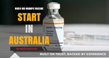 A Shot at History: Mumps Vaccine's Journey in Australia