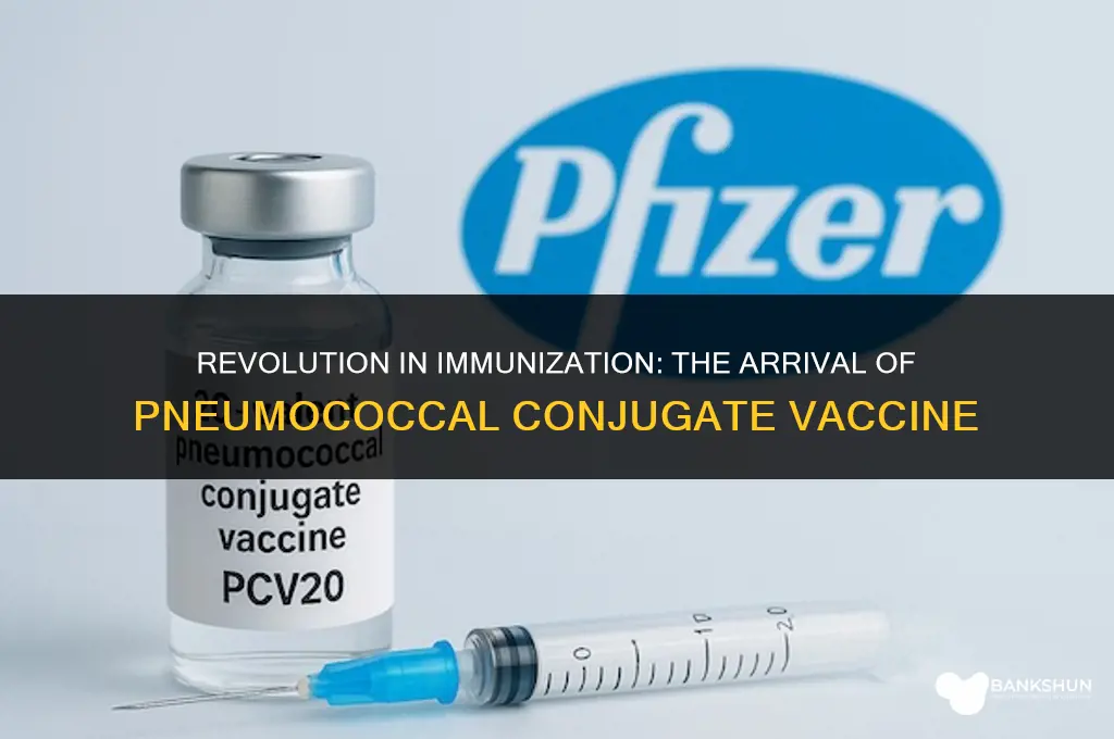 when did pneumococcal conjugate vaccine come out