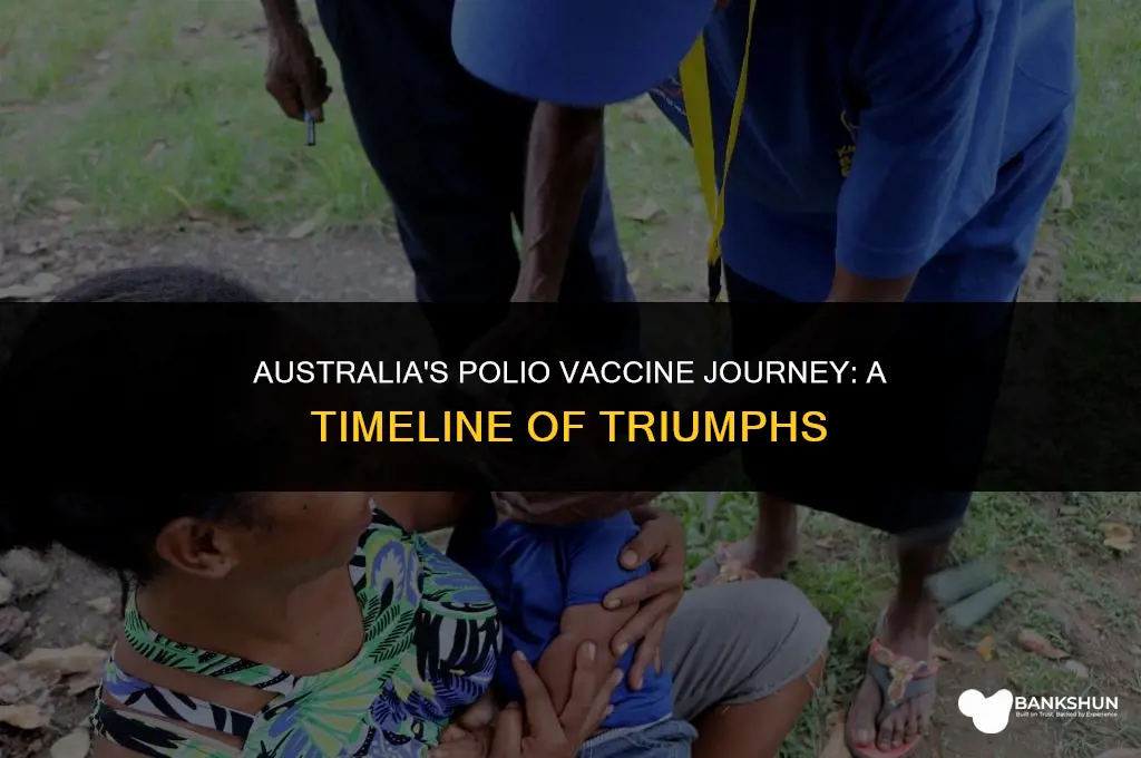 when did polio vaccine start in australia