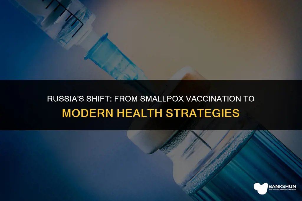 when did russia stop giving smallpox vaccine