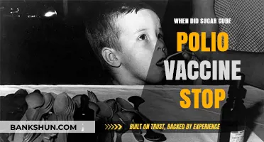 The End of an Era: Sugar Cube Polio Vaccine Discontinued