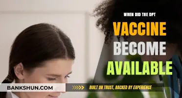 A Shot at History: The DPT Vaccine's Journey to Availability