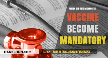 Tracing the History: Meningitis Vaccine's Journey to Mandatory Status