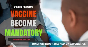 Tracing the History: Mumps Vaccine's Journey to Mandatory Status