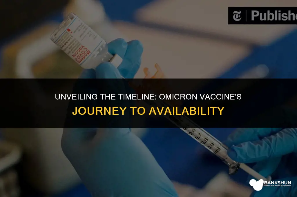 when did the omicron vaccine become available