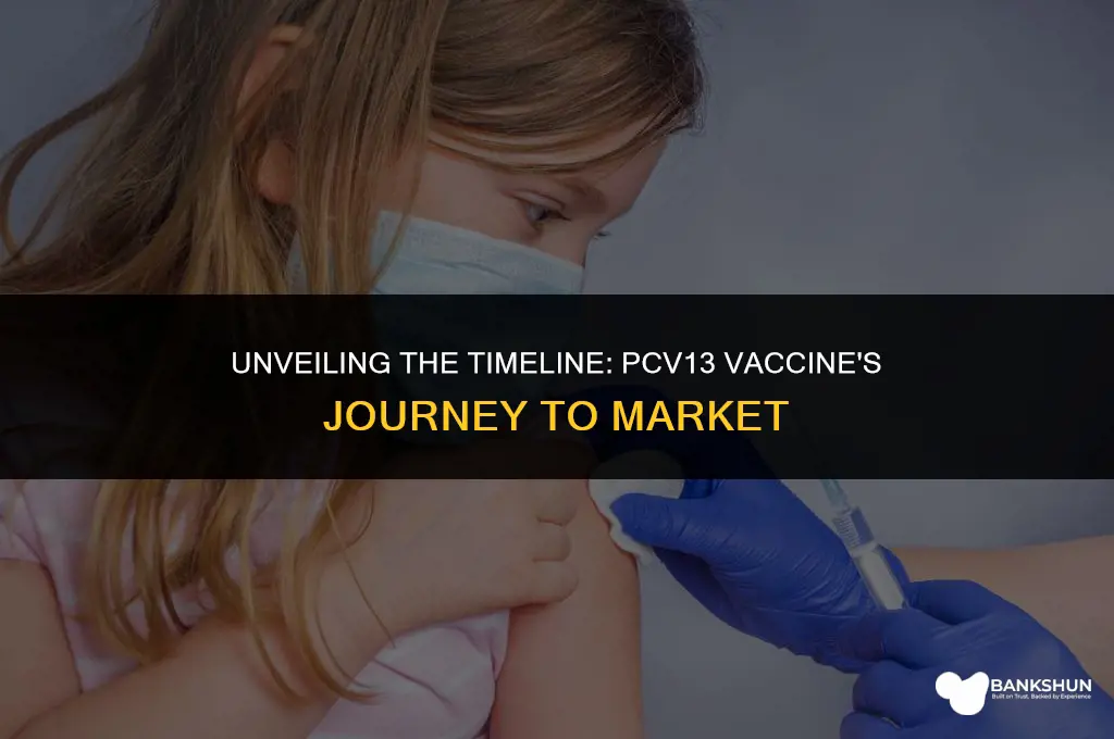 when did the pcv13 vaccine come out