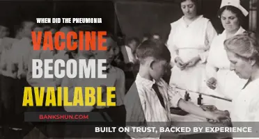 A Shot at History: The Pneumonia Vaccine's Arrival