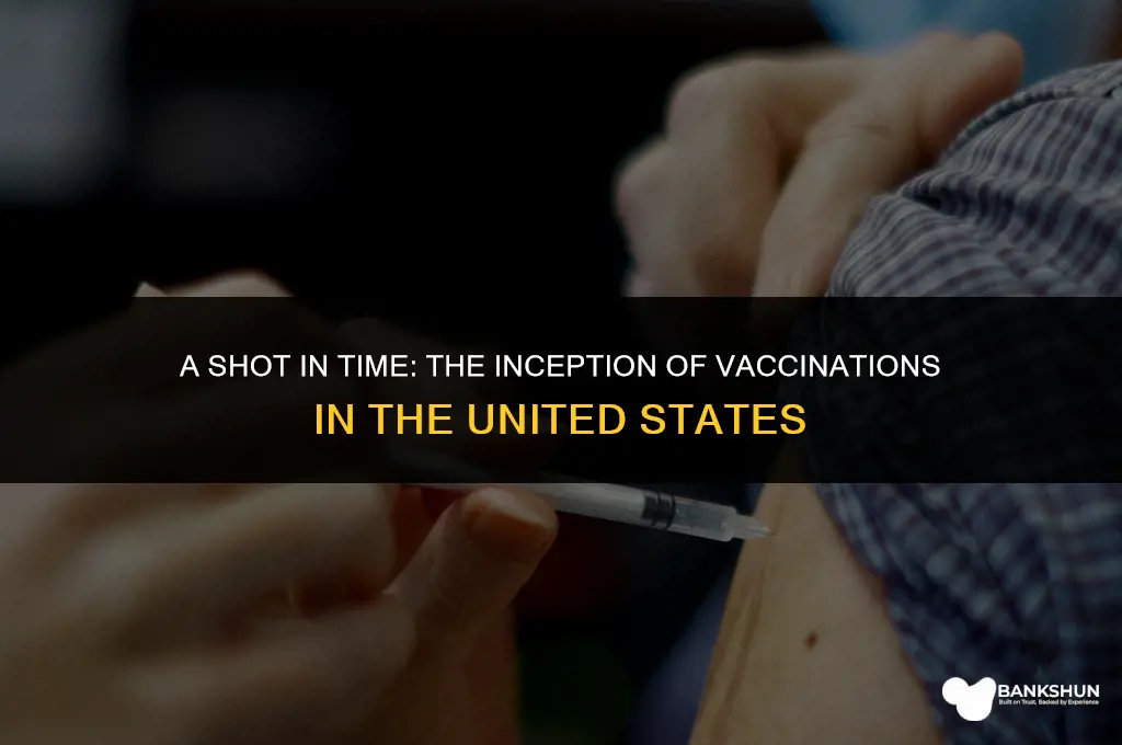when did the united states start vaccinations