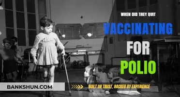 Polio Vaccination Cessation: A Timeline of Key Events