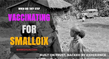 The End of Smallpox Vaccination: A Historical Perspective