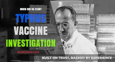 Unveiling the History: When Did the US Launch Typhus Vaccine Research?