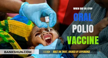 The Shift Away from Oral Polio Vaccine: A Timeline
