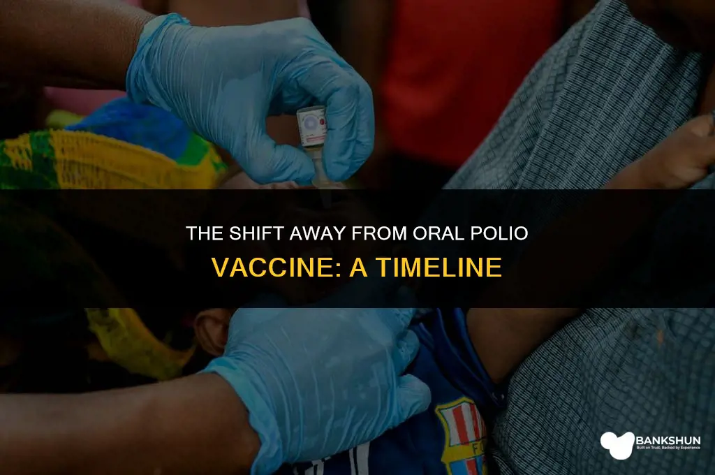 when did us stop oral polio vaccine