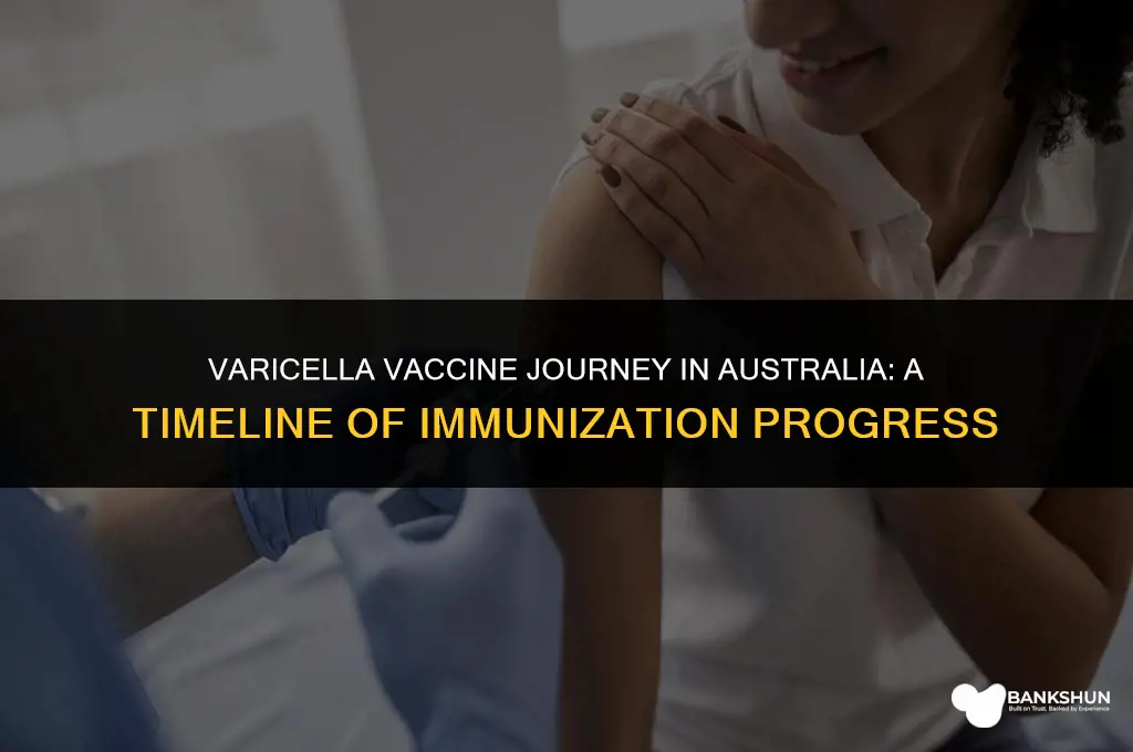 when did varicella vaccine start in australia