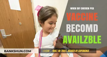 When Did the Chickenpox Vaccine Become Available?