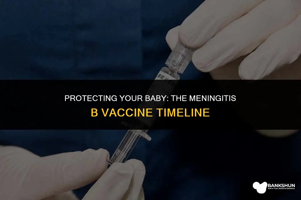 when do babies have meningitis b vaccine