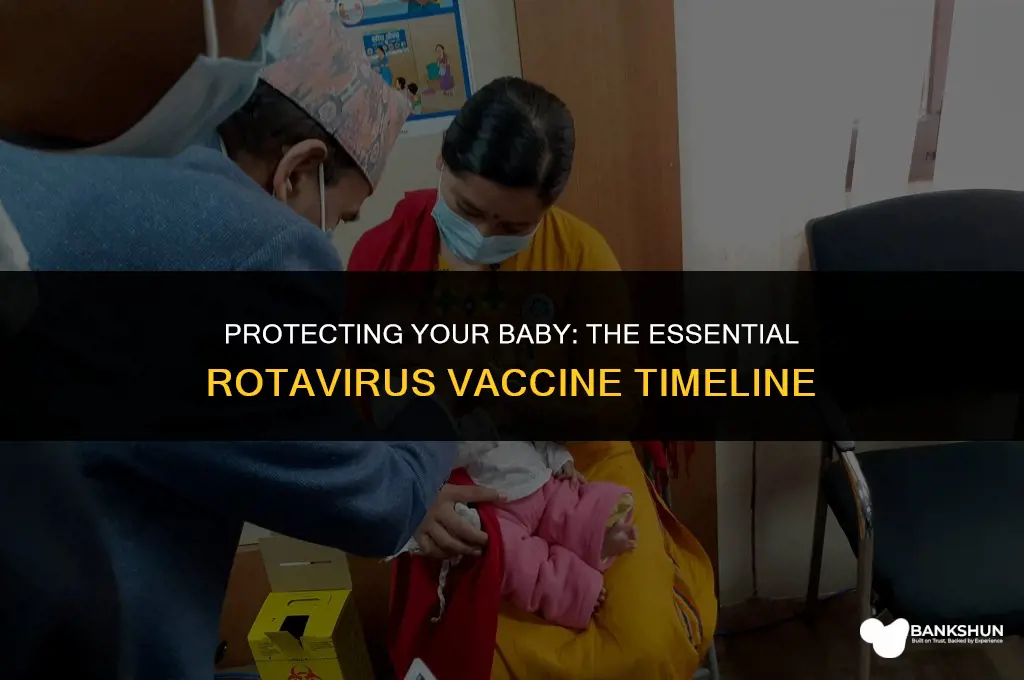 when do babies have the rotavirus vaccine