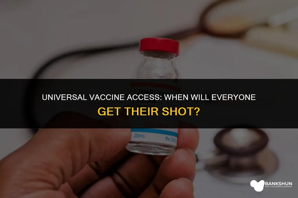 when do vaccines open up for everyone