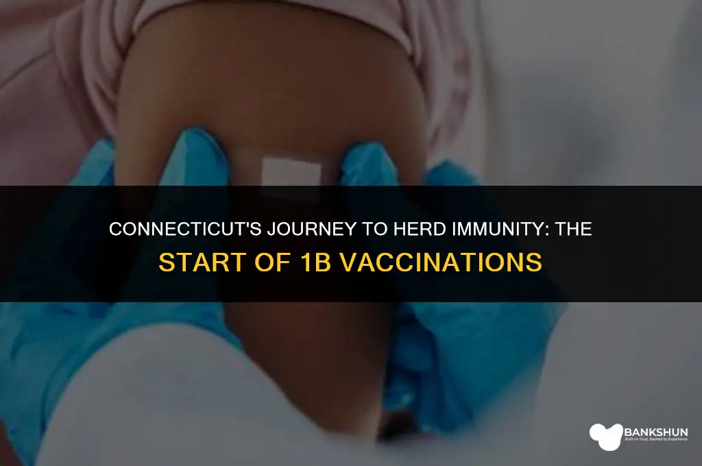 when does 1b vaccine start in ct