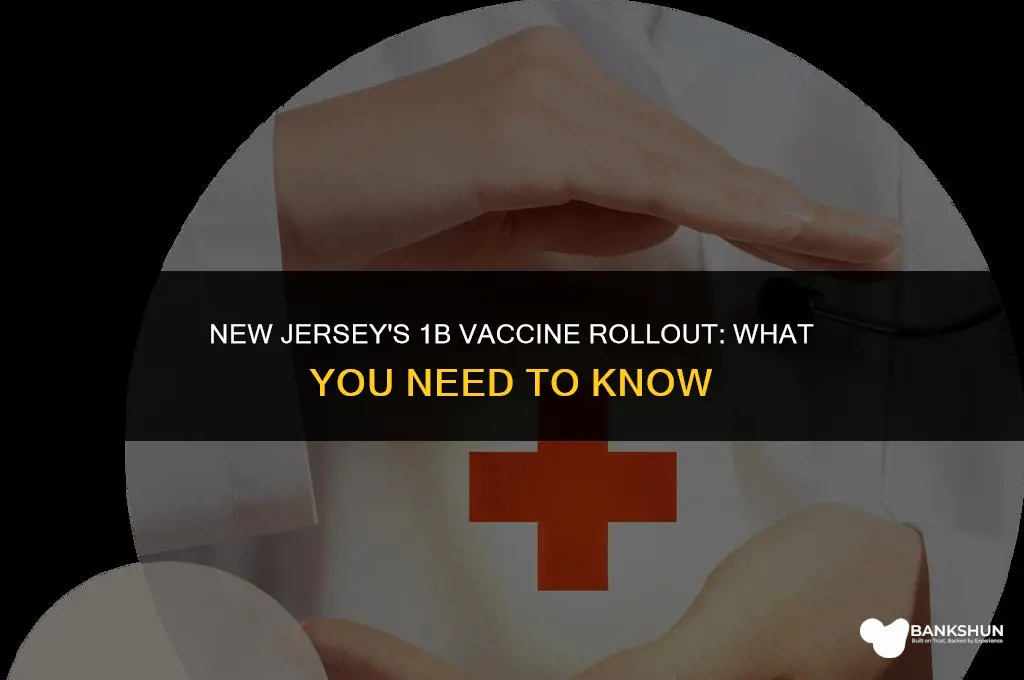 when does 1b vaccine start in nj