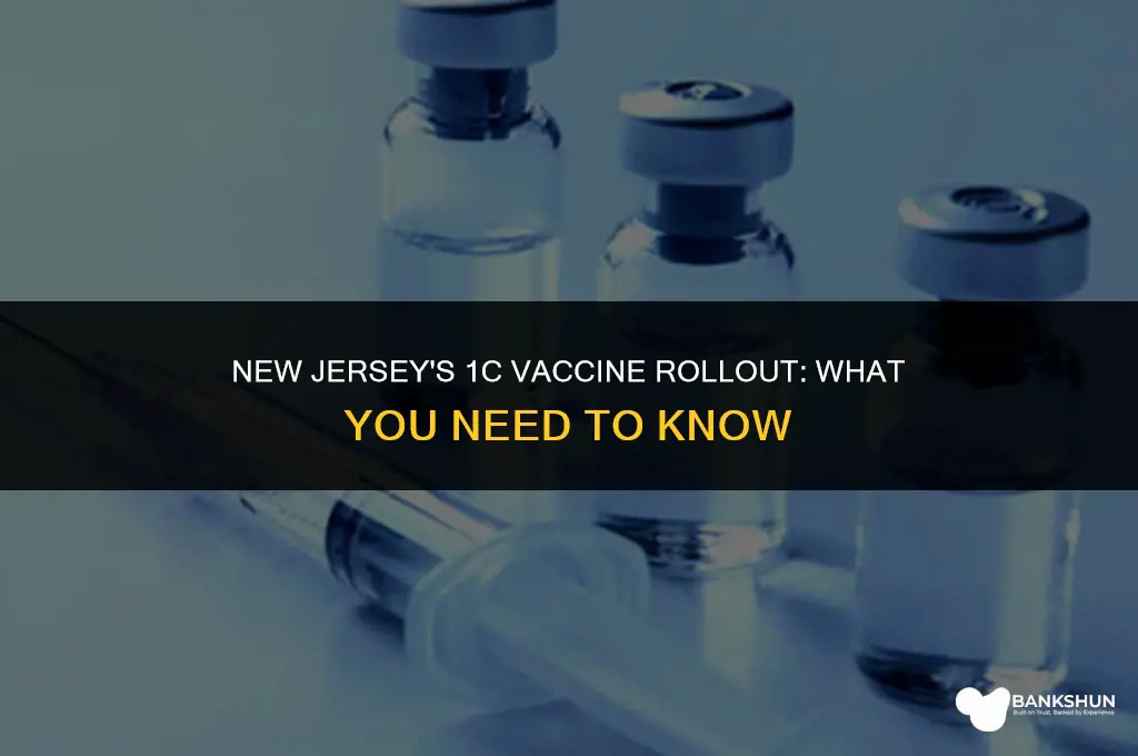 when does 1c vaccine start in nj