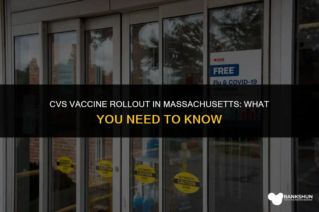 when does cvs release vaccine appointments massachusetts