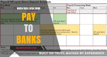 DFAS: When Do Banks Receive Payments?