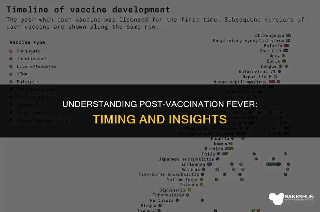 when does fever kick in after vaccine