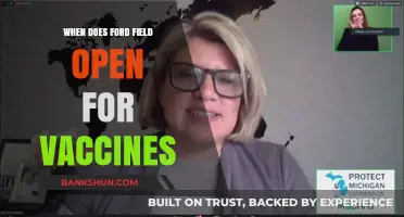 Ford Field Vaccine Clinic: Opening Soon for Public Access