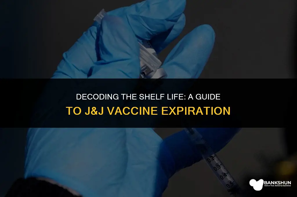 when does j and j vaccine expire