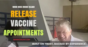 Rhode Island Vaccine Rollout: Appointment Release Timeline Announced