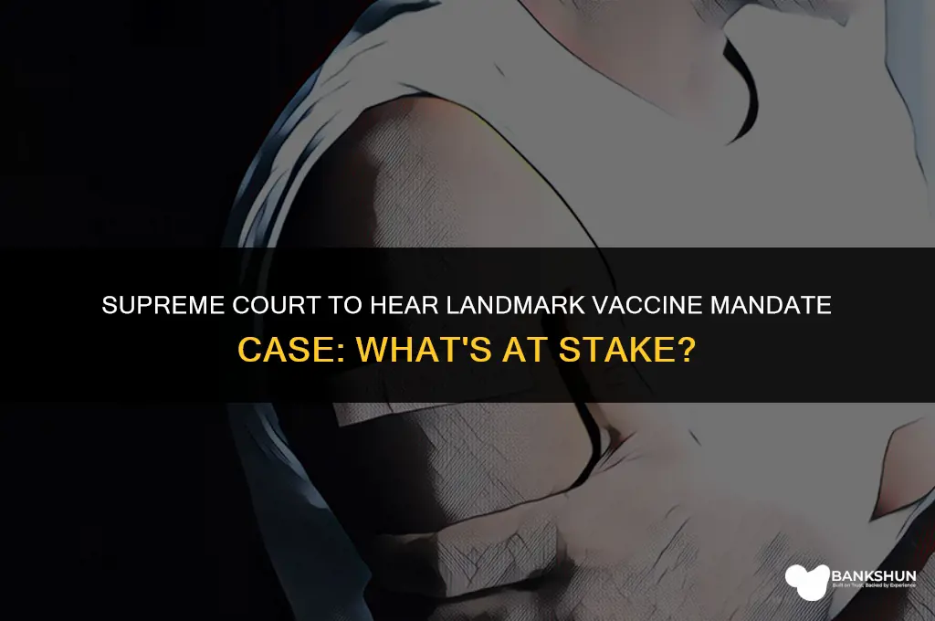 when does supreme court hear vaccine case