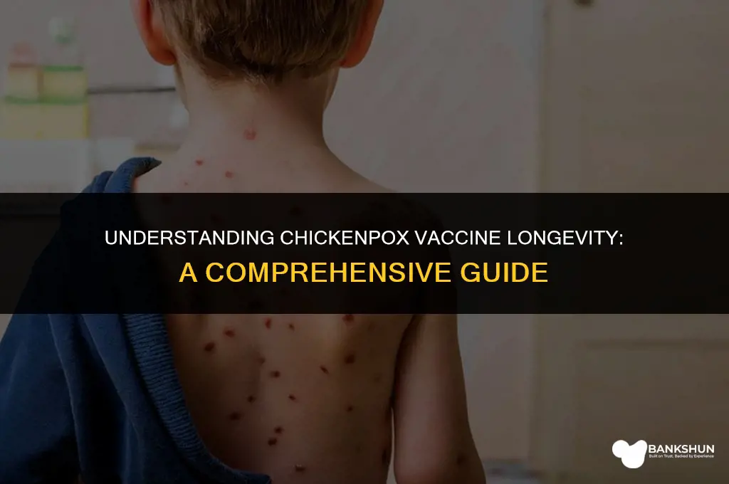 when does the chickenpox vaccine wear off