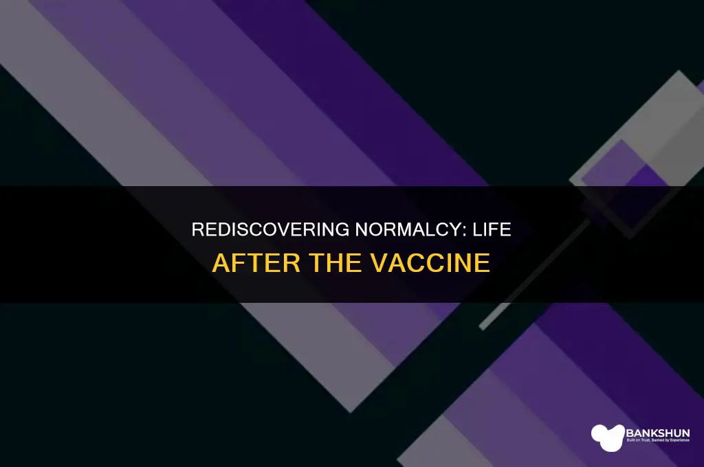 when ever be normle after the vaccine