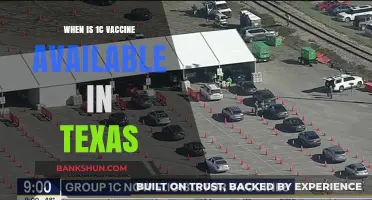 Texas Awaits: The Timeline for 1c Vaccine Availability Unveiled