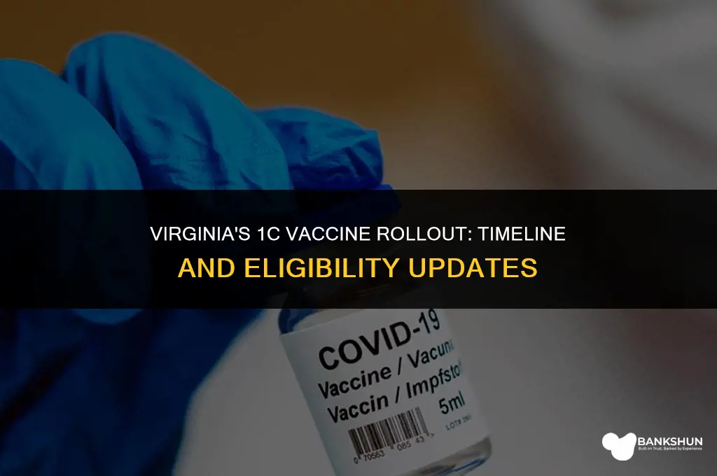 when is 1c vaccine available in virginia