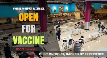 Aqueduct Racetrack Vaccine Hours: When Can You Get Your Shot?