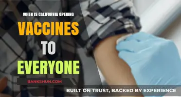 California's Vaccine Rollout: When Will Everyone Be Eligible?