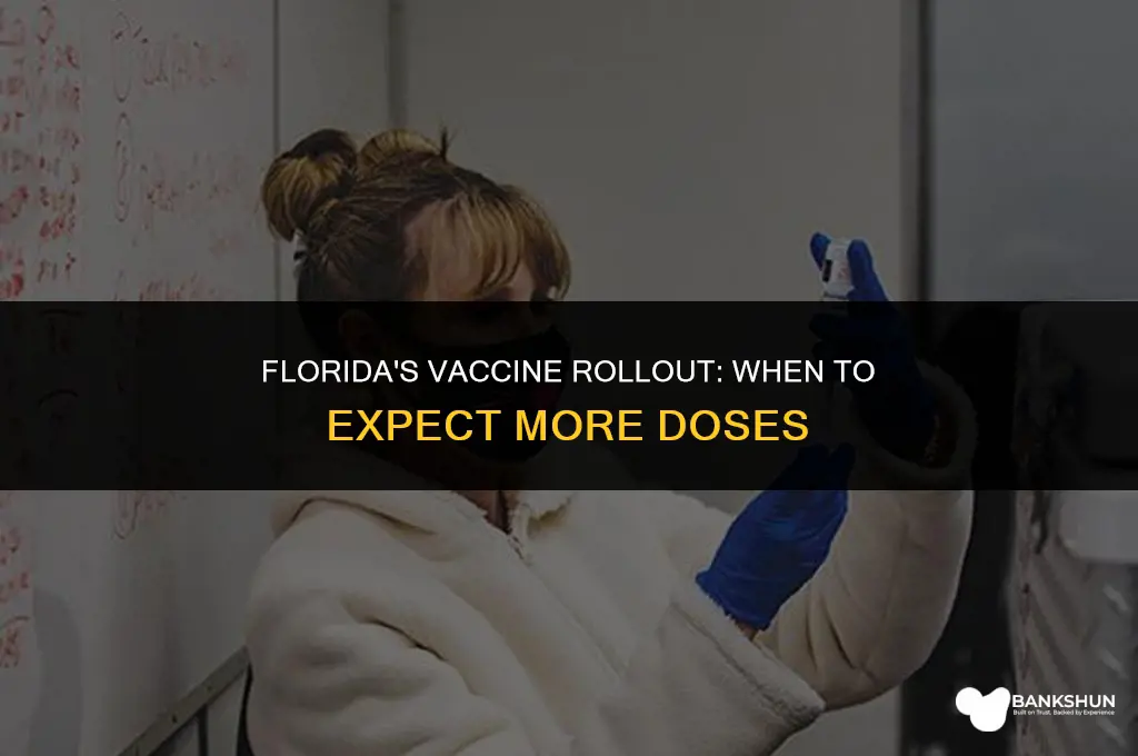 when is more vaccine coming to florida