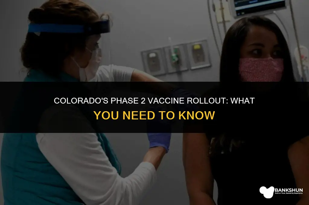 when is phase 2 vaccine in colorado