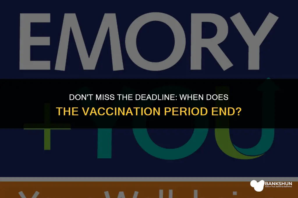 when is the last day of vaccination