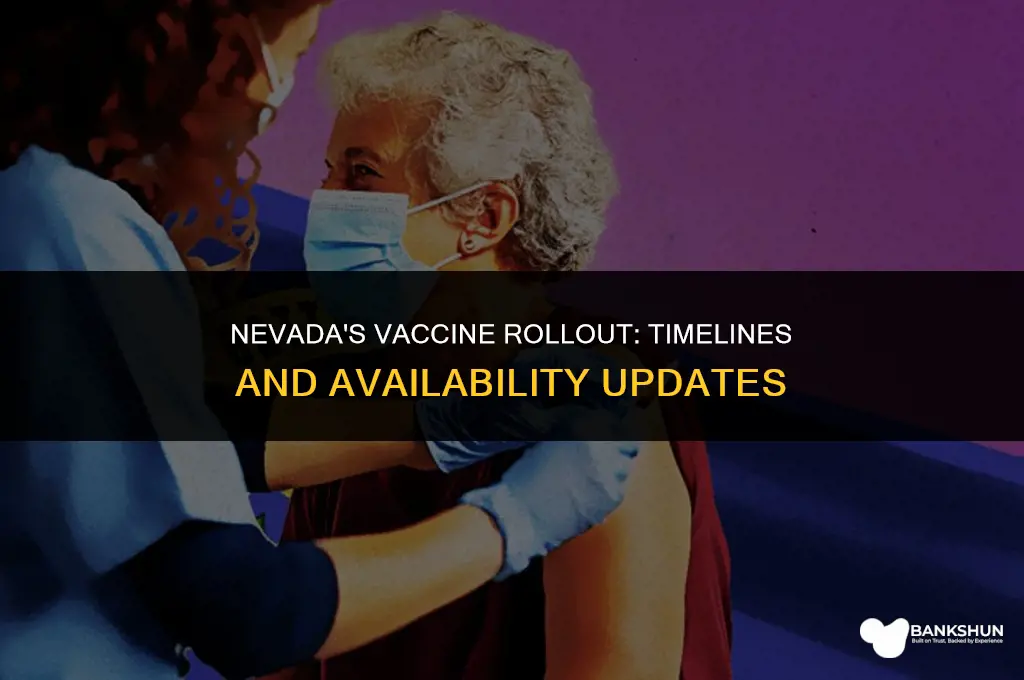 when is the vaccine available in nevada