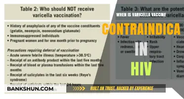 Varicella Vaccine Contraindications in HIV Patients: What You Need to Know