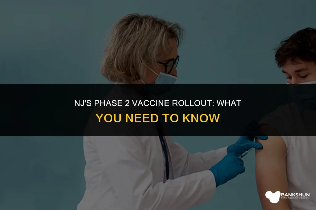 when phase 2 vaccine start in nj