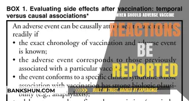 Vaccine Safety: When to Report Adverse Reactions