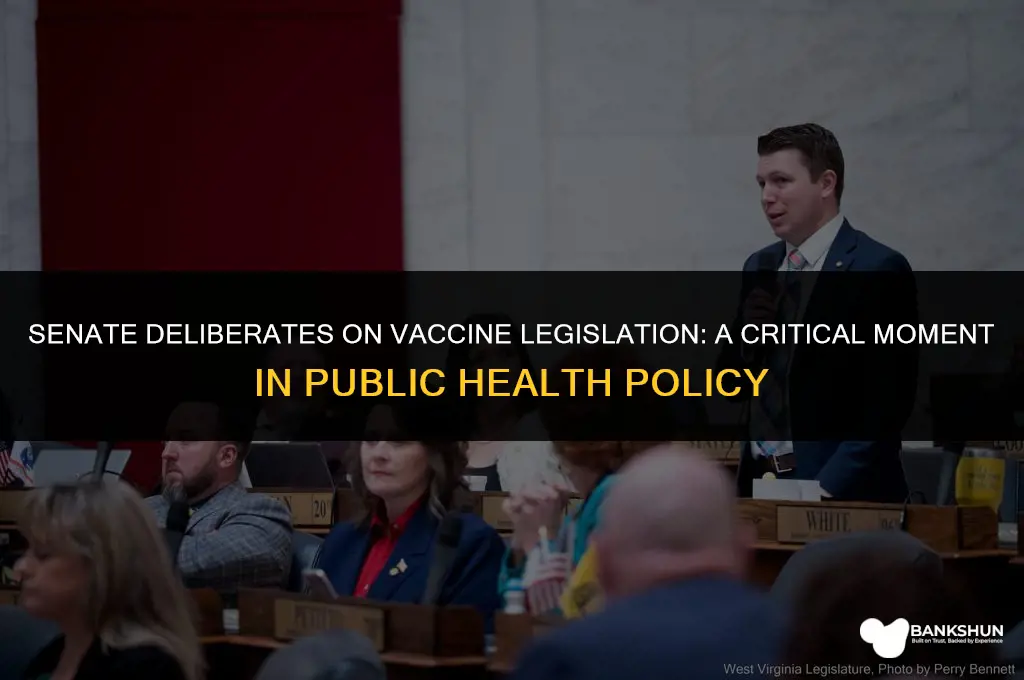 when the vaccine bill goes to senate