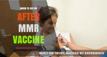 Post-MMR Vaccine Check-Up: When to Schedule Your Doctor's Visit