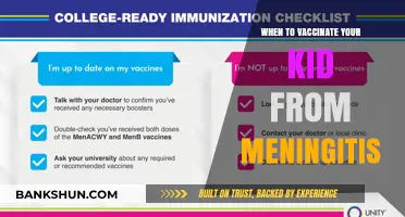 Protecting Your Child: The Optimal Time for Meningitis Vaccination