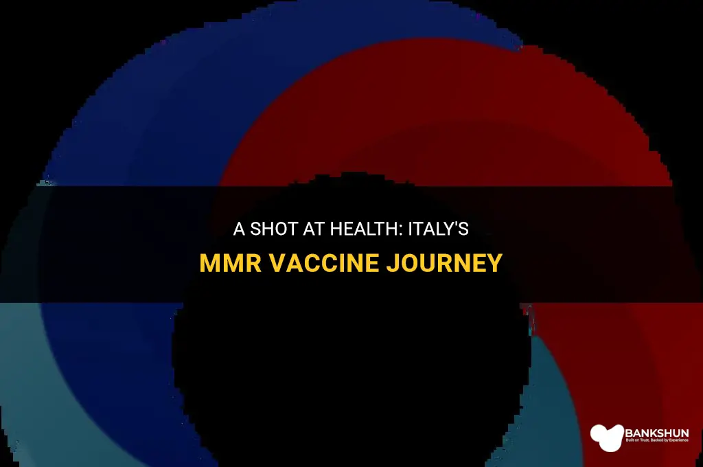 when was mmr vaccine introduced in italy